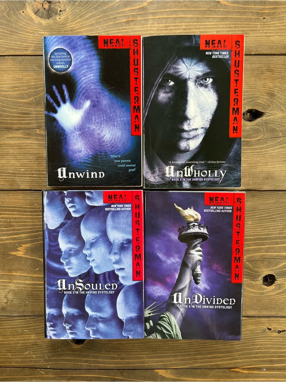 Unwind Series Neal Shusterman